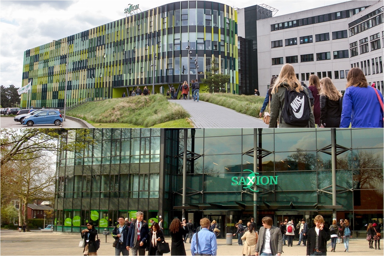 Sinh viên ngành kinh doanh quốc tế của Đại học KHUD Saxion học tập tại khu học xá Deventer và Enschede
