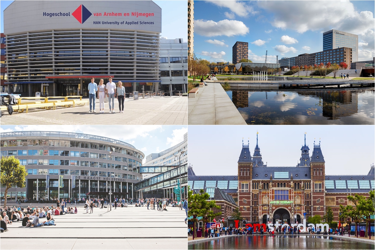 Các trường đại học Hà Lan thu hút nhiều sinh viên quốc tế