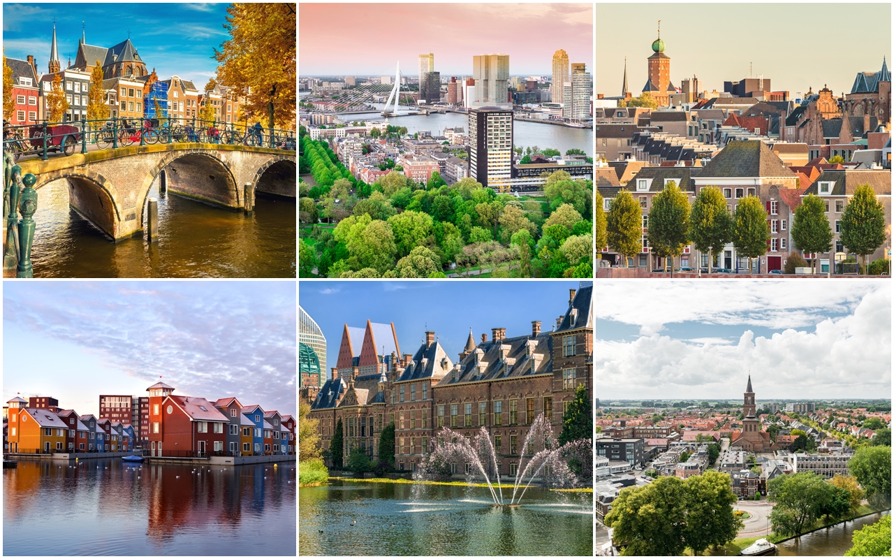 Hà Lan sở hữu nhiều thành phố xinh đẹp để thu hút du khách quốc tế