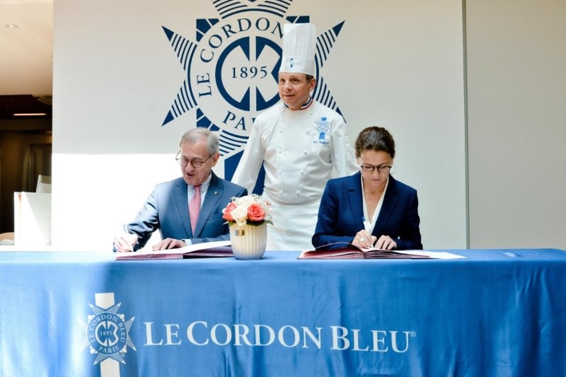Đại diện Le Cordon Bleu và Đại học Paris-Dauphine ký kết hợp tác giáo dục chính thức