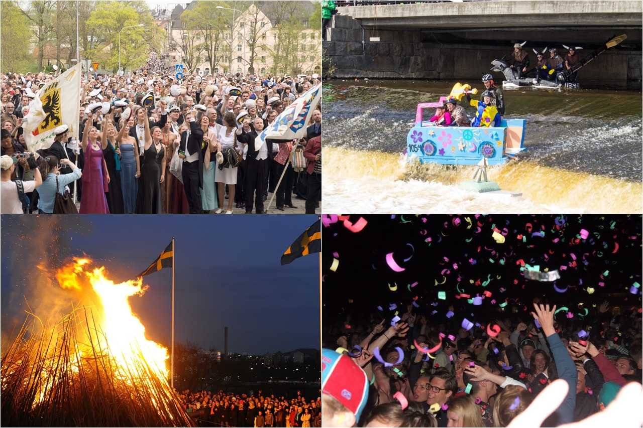 Lễ hội Valborg là sự kiện mà sinh viên du học Thụy Điển không thể bỏ qua