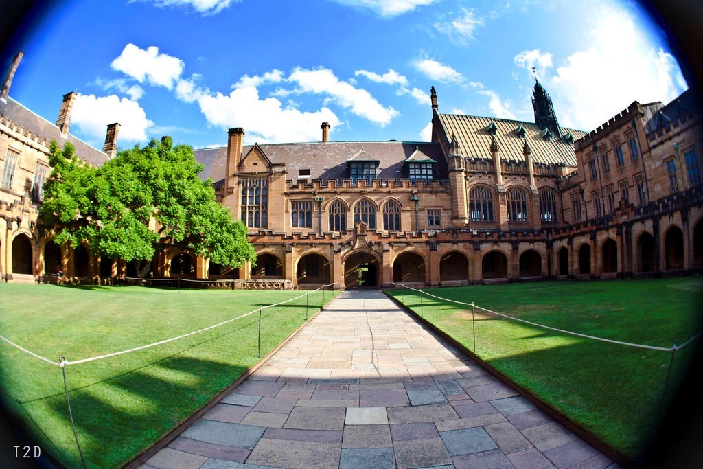 Đại học Sydney – một trong những ngôi trường có tuổi đời lớn nhất nước Úc