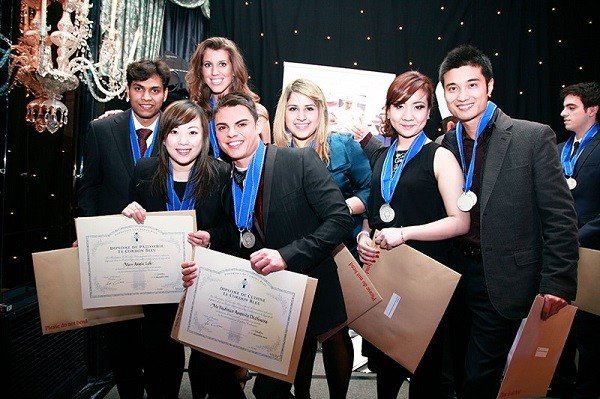 Sinh viên tốt nghiệp tại Học viện Le Coron Bleu