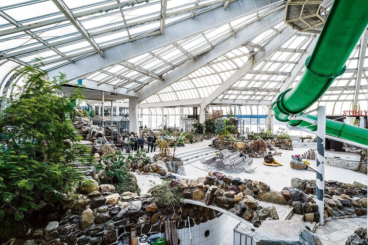 Một công viên nước bị bỏ hoang được cải tạo thành trang trại nấm theo mô hình kinh tế tuần hoàn tại Rotterdam
