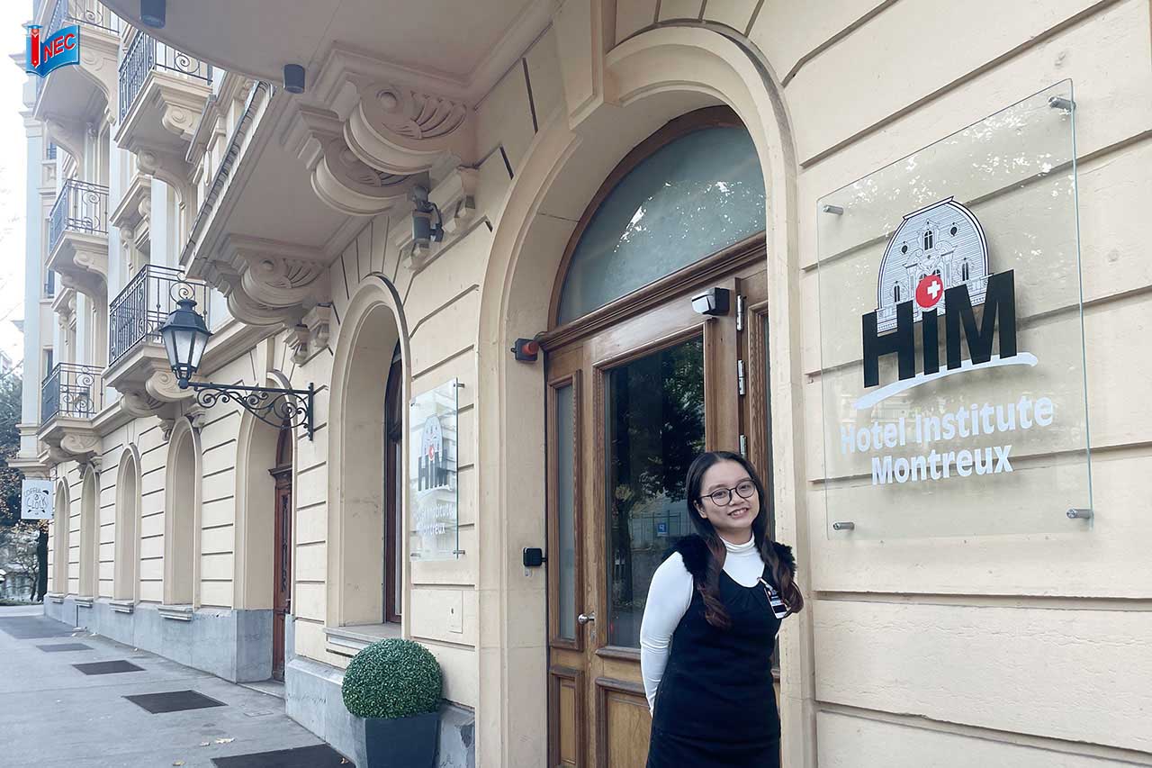 INEC thăm Hotel Institute Montreux