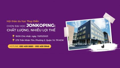 Hội thảo du học Thụy Điển - Đại học Jonkoping