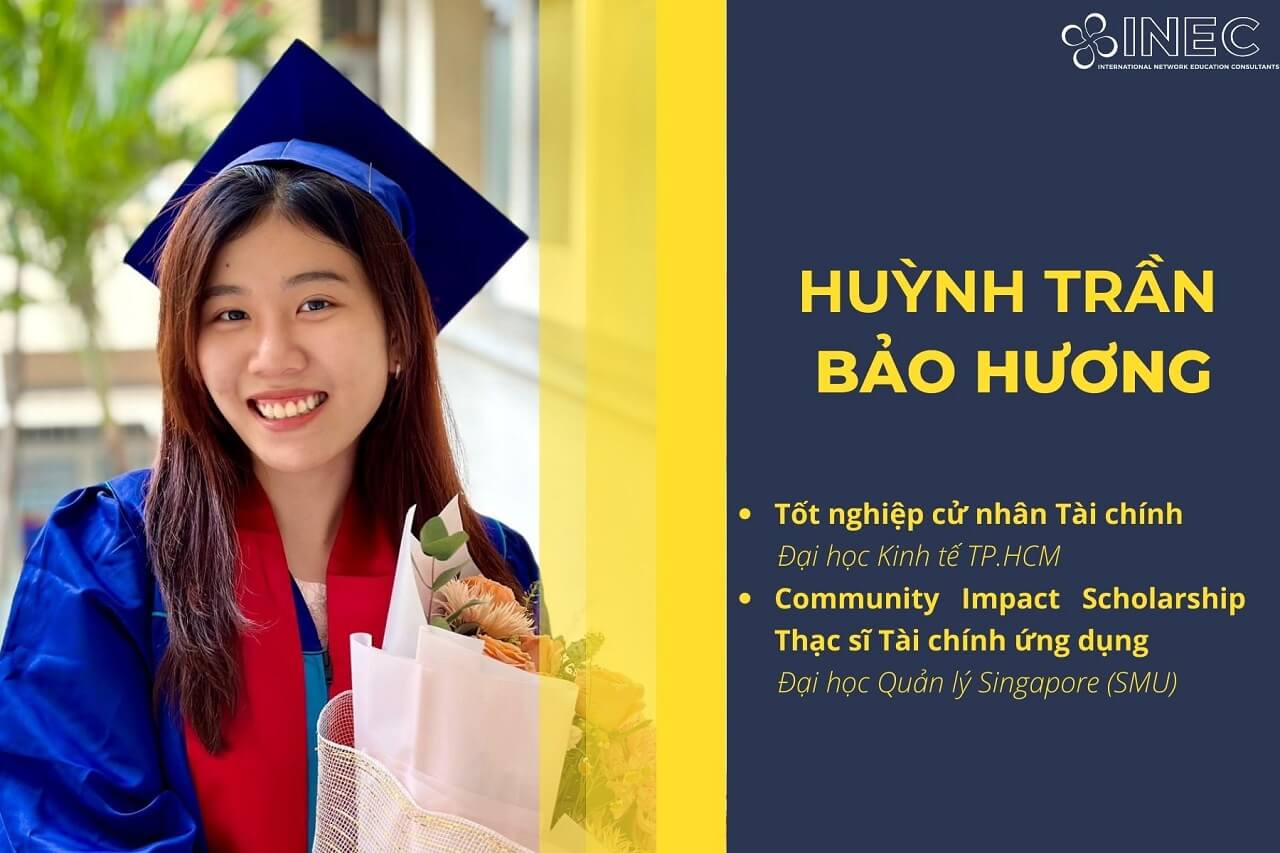 Huỳnh Trần Bảo Hương - Community Impact Scholarship - Thạc sĩ SMU Singapore