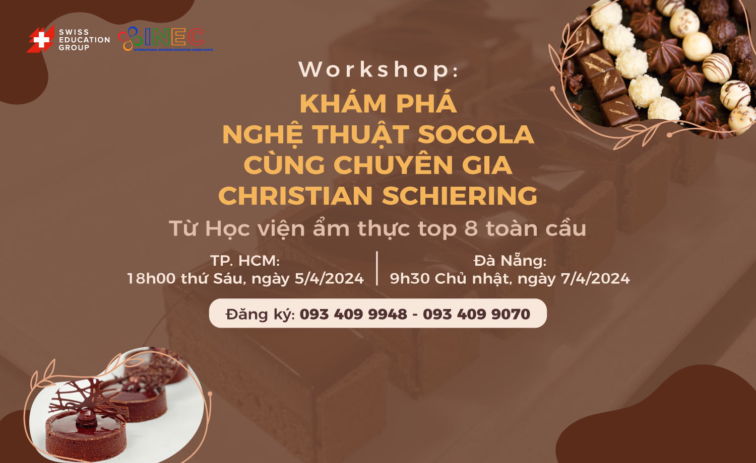 Workshop Khám phá nghệ thuật Socola