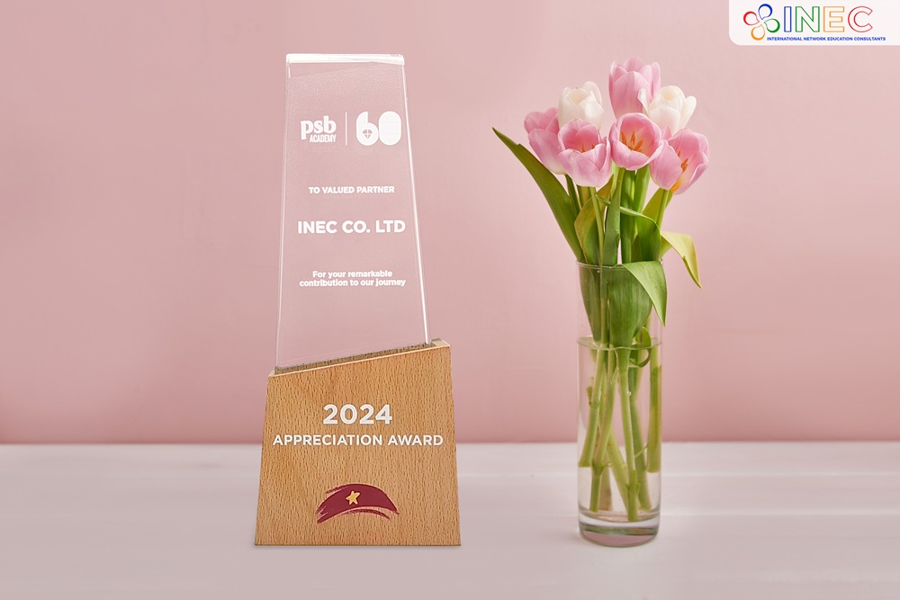 INEC nhận giải thưởng từ Học viện PSB 2024