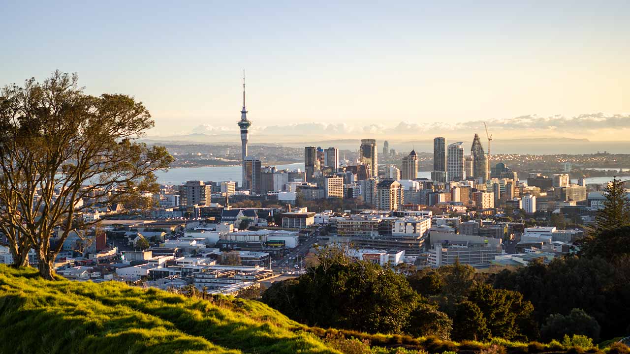 Thành phố Auckland New Zealand