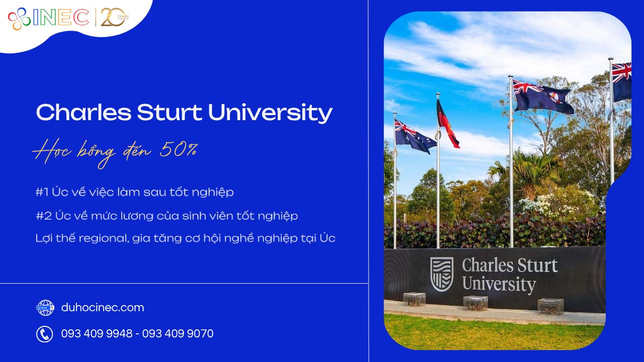 Học bổng Đại học Charles Sturt Úc