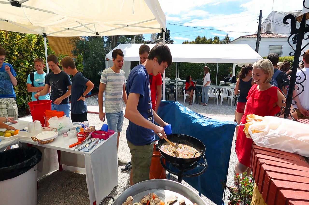Hoạt động ngoại khóa của sinh viên theo học tiếng Tây Ban Nha tại Malaga