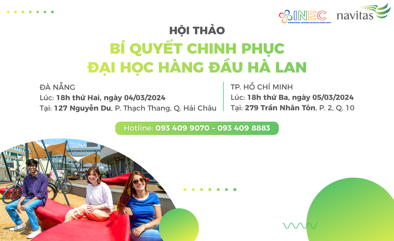 Du học Hà Lan cùng Navitas