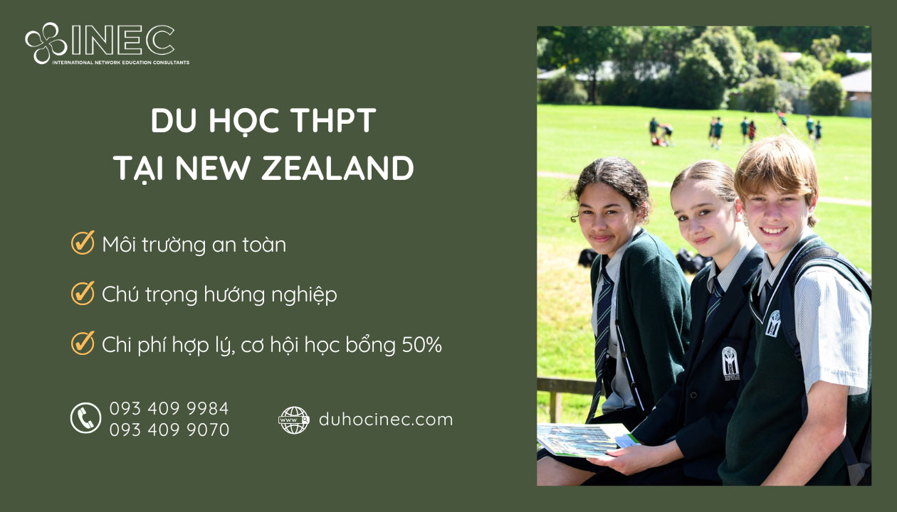 du học New Zealand THPT