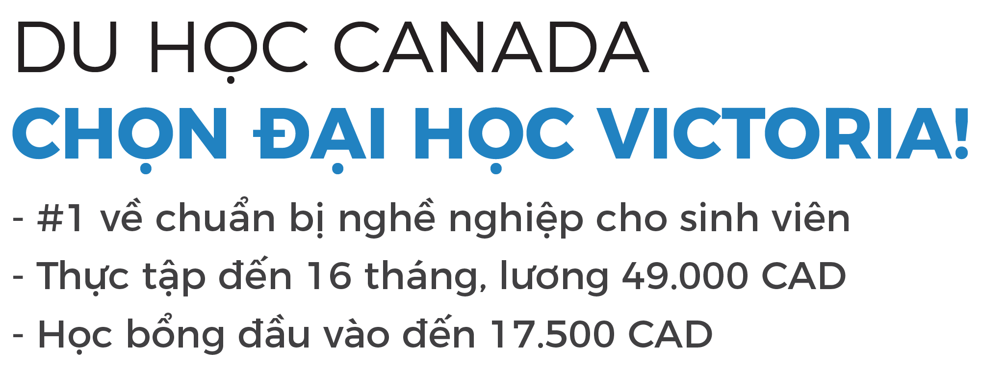 Du học Canada đại học Victoria 2