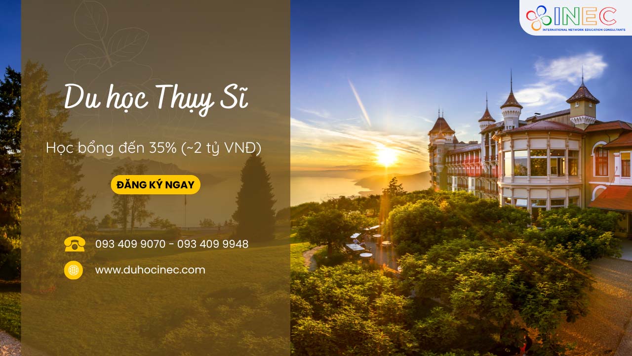 Học bổng du học Thụy Sĩ 2026