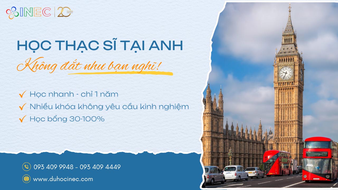 Du học Thạc sĩ Anh Quốc