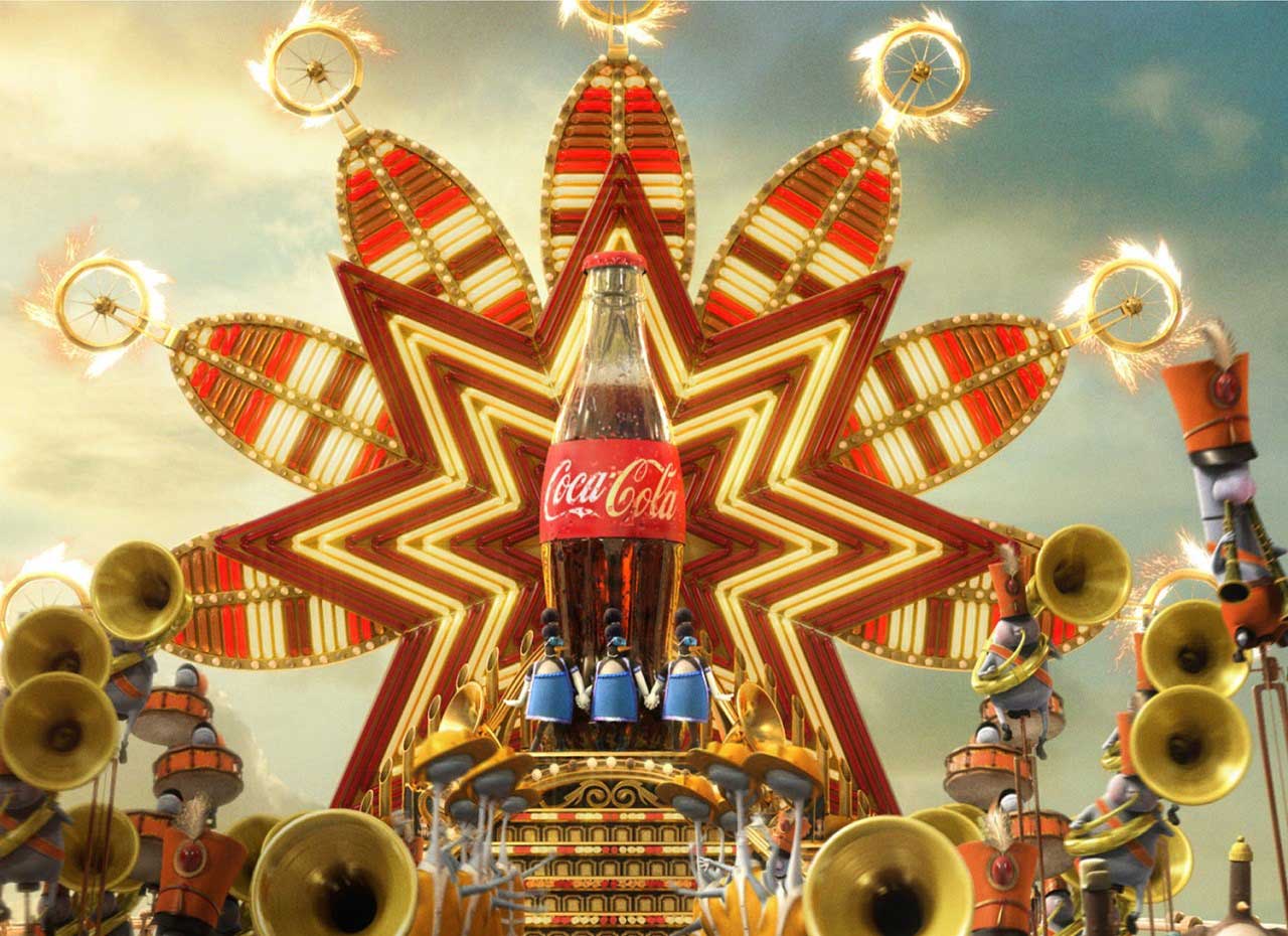 Quảng cáo “Happiness Factory” dạng animation của Coca-Cola