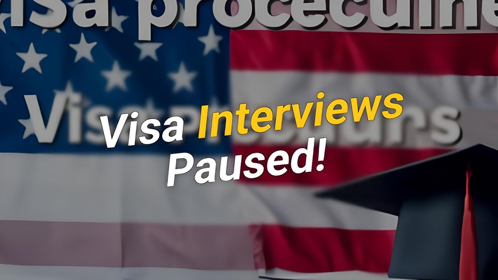 Làm gì khi visa du học Mỹ tạm dừng