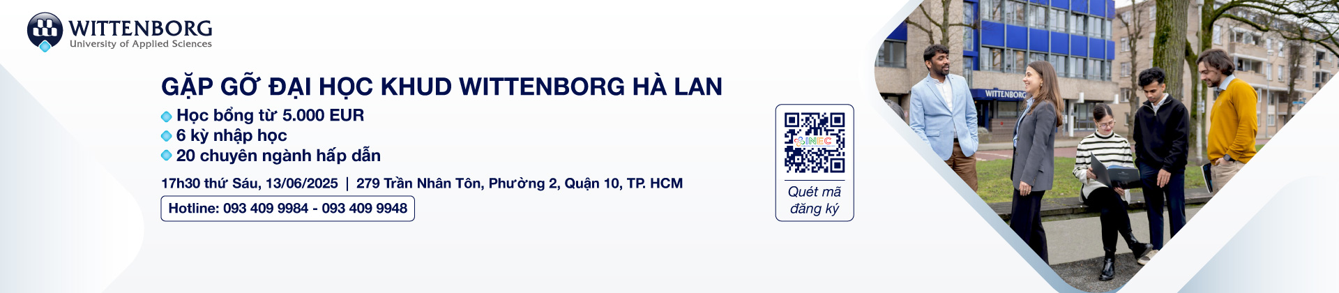 Hội thảo Đại học KHUD Wittenborg Hà Lan tháng 6/2025