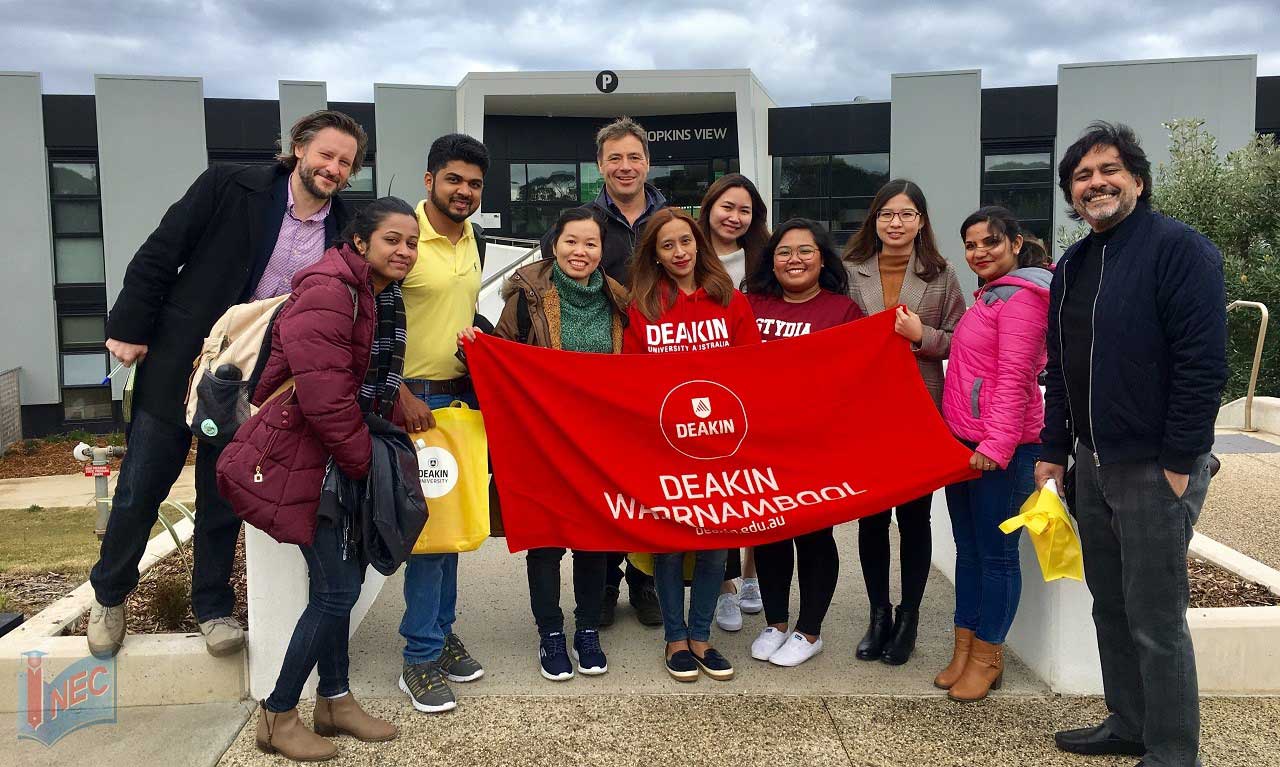 Du học INEC là đại diện Việt Nam duy nhất được mời tham dự Deakin Agent Retreat 2018 tại khu học xá Warrnambool