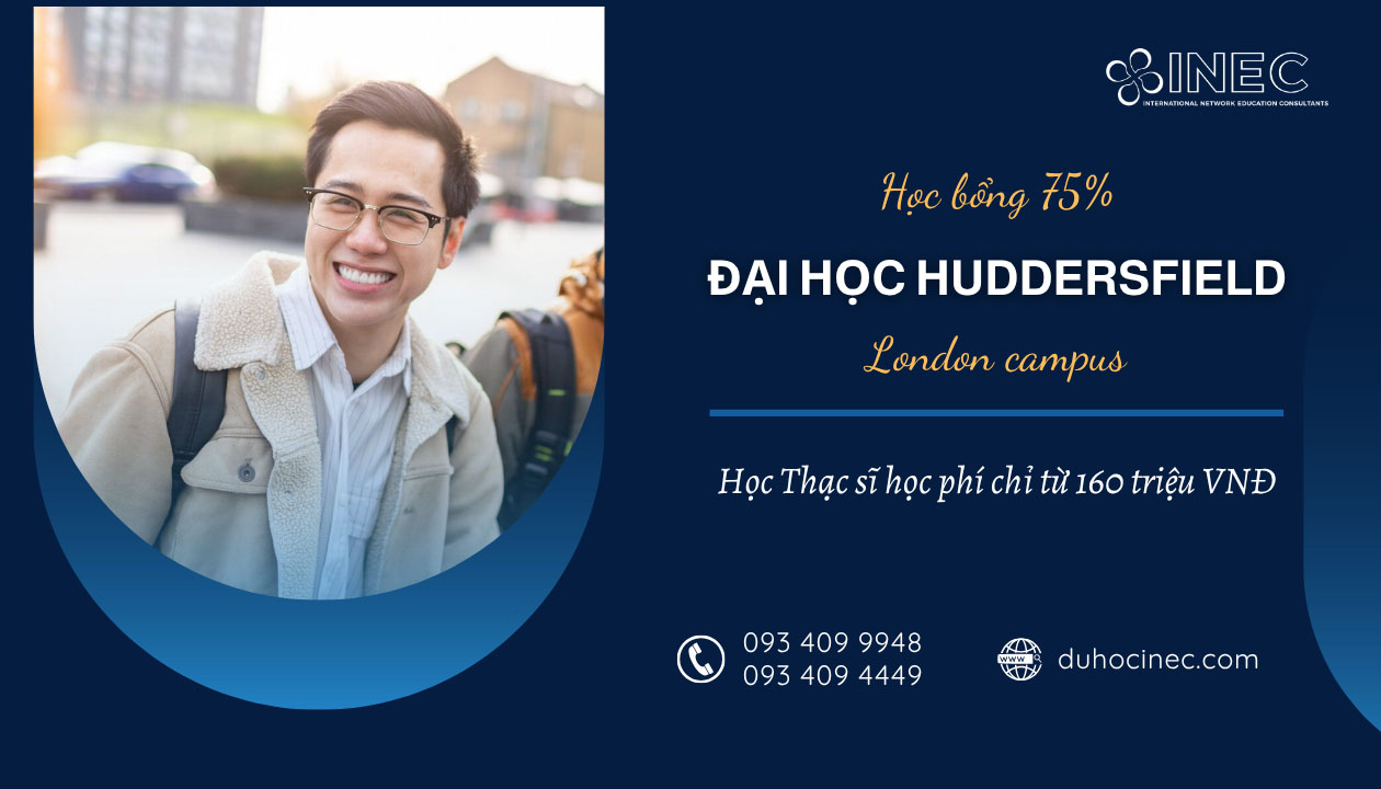 Học bổng Đại học Huddersfield London