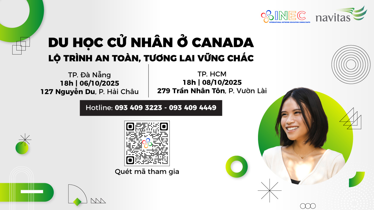 Hội thảo du học Canada bậc cử nhân cùng tập đoàn Navitas