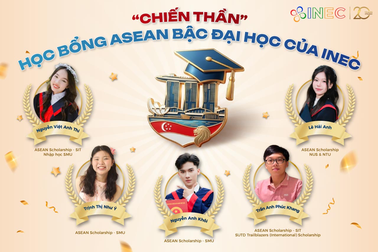 Học sinh INEC đạt học bổng ASEAN toàn phần bậc đại học