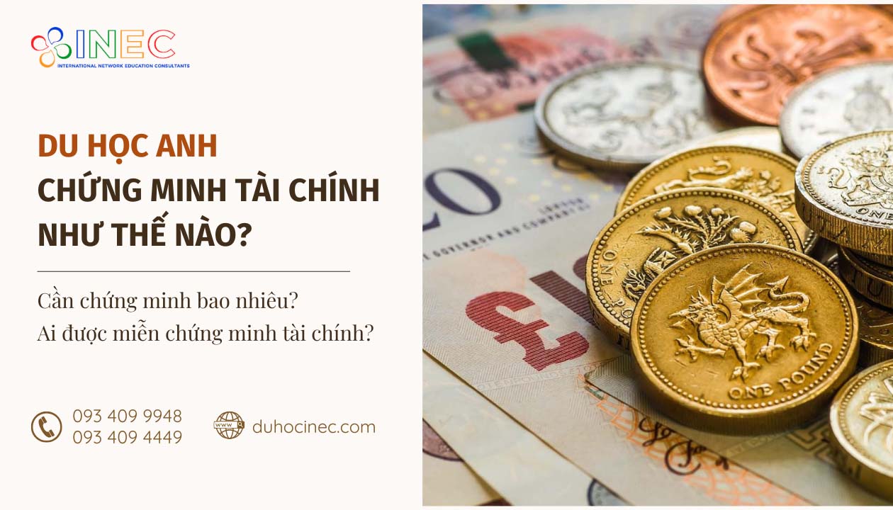 Du học Anh chứng minh tài chính