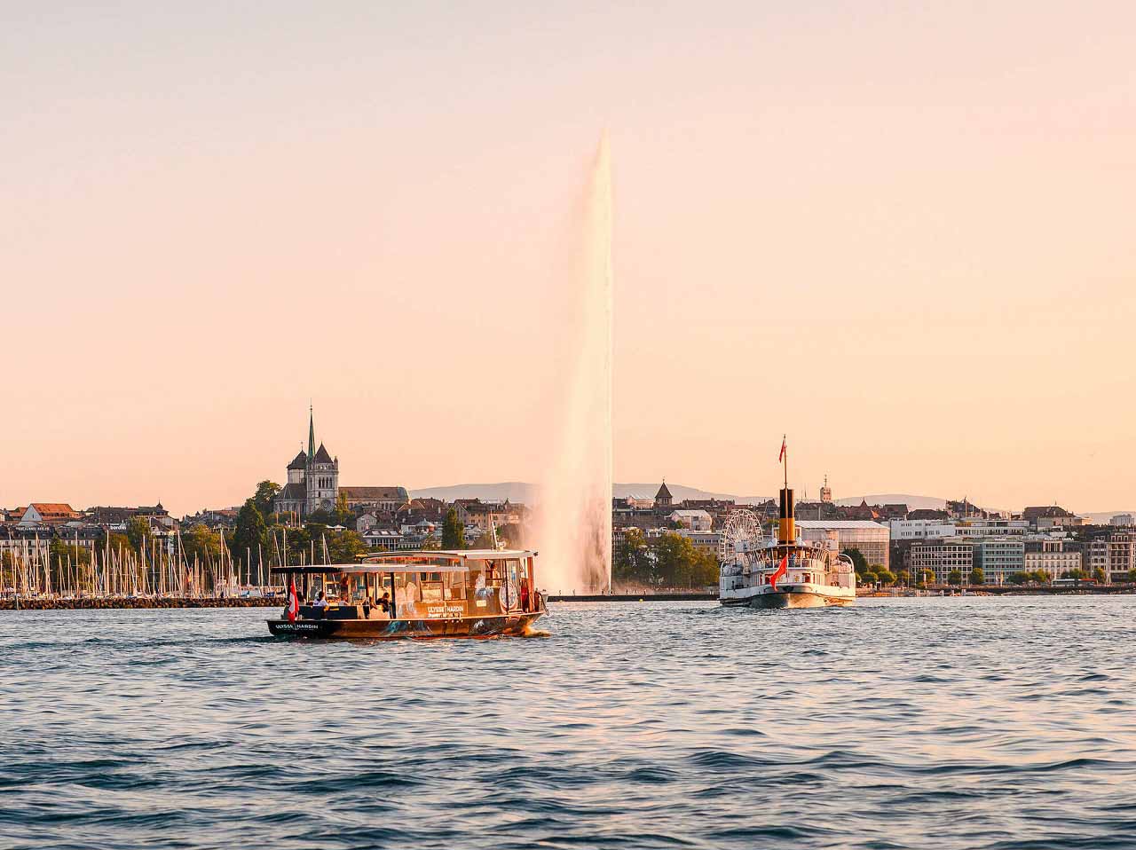 Đài phun nước Jet d’Eau Geneva