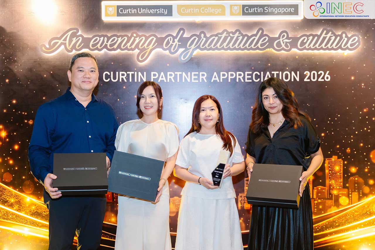 INEC nhận giải Excellent Partner từ Curtin University