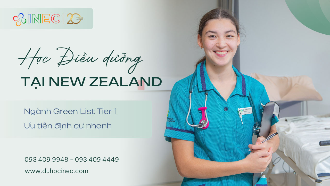 Du học New Zealand ngành Điều dưỡng