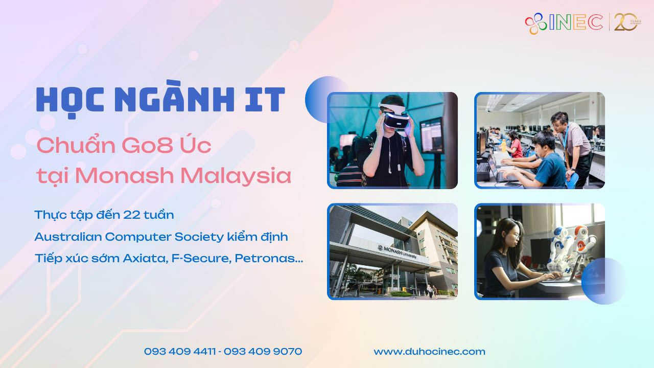 Học ngành Công nghệ thông tin tại Đại học Monash Malaysia