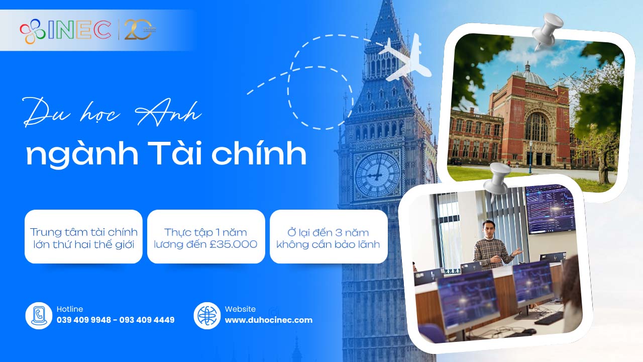 Vì sao nên du học Anh ngành Tài chính