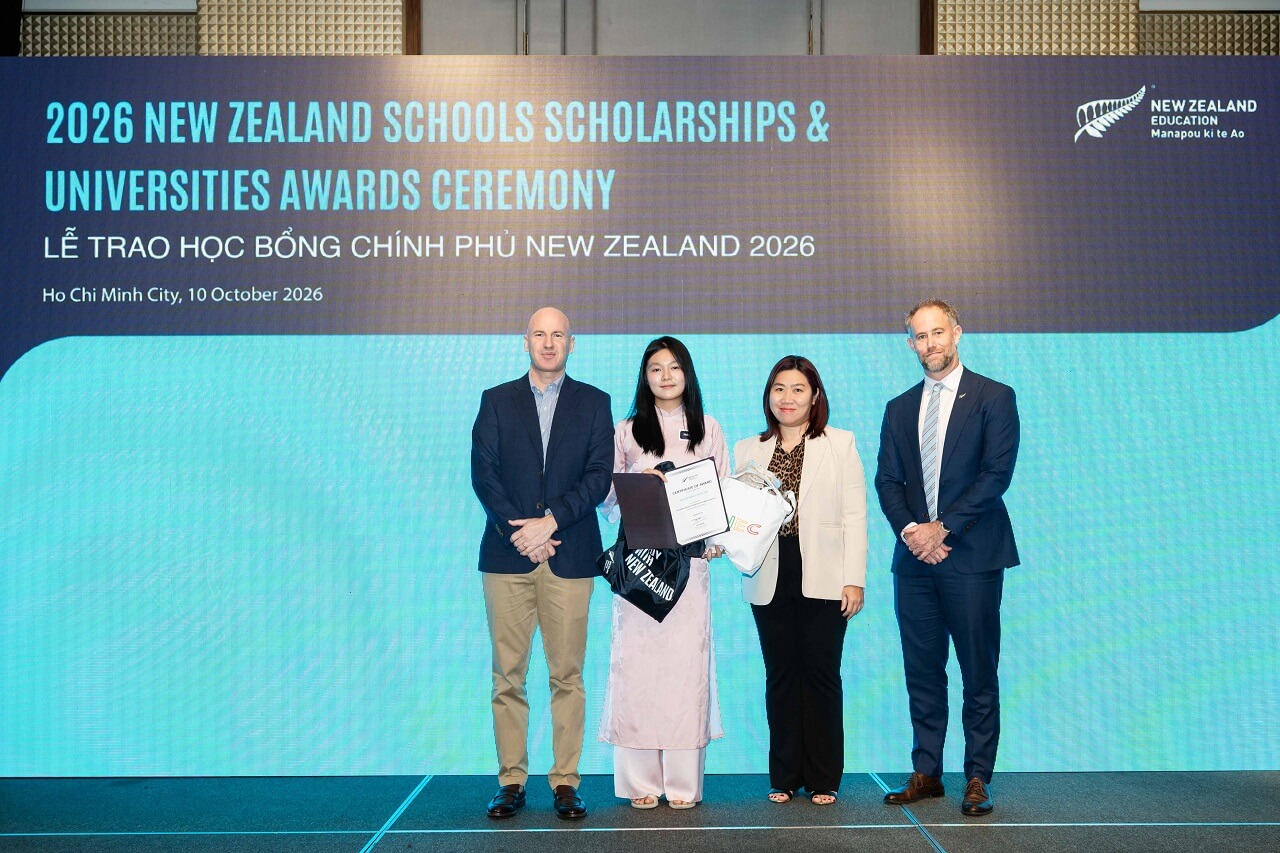 Học bổng Chính phủ New Zealand NZUA